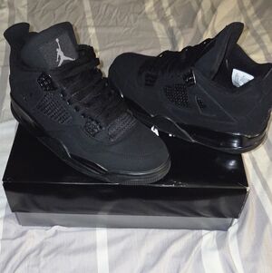 Jordan 4 Black Cat 2020 Mens 10.5 $150.00 Absolutely Crispy Like New!!